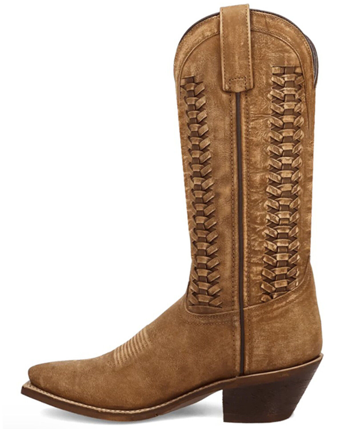 Image #3 - Laredo Women's Ashlee Western Boots - Snip Toe, Tan, hi-res