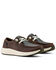 Image #2 - Ariat Women's Buckeye Waterproof Casual Shoes - Moc Toe, Chocolate, hi-res