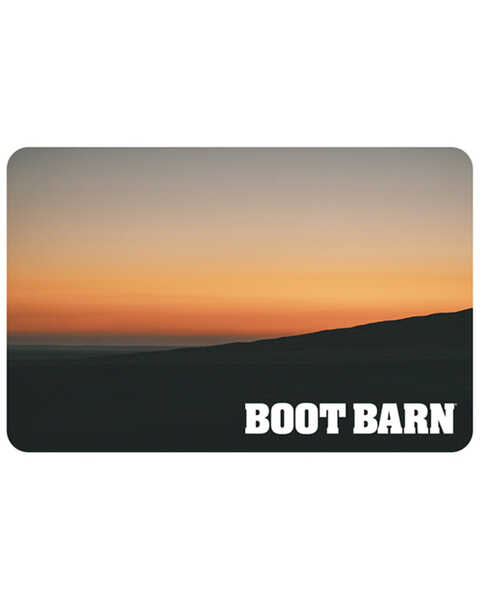 Boot Barn Sunset Logo Gift Card, No Color, hi-res