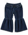 Wrangler Infant Girls' Dark Wash Flare Pant, Dark Wash, hi-res