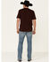 Image #3 - Moonshine Spirit Men's Hang Fire Wash Hutch Slim Bootcut Stretch Denim Jeans, , hi-res