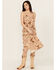 Image #1 - Cleo + Wolf Women's Beatrice Printed Sleeveless Maxi Dress, Oatmeal, hi-res