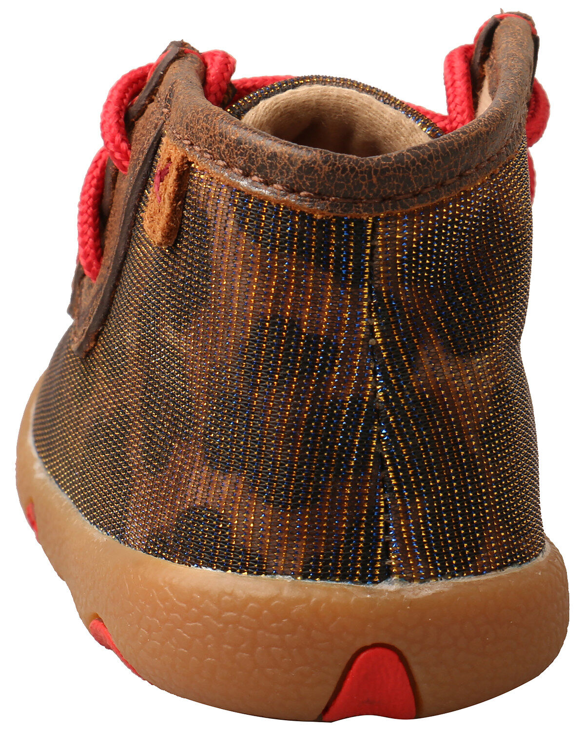 Image #5 - Twisted X Infant Girls' Shine Leopard Chukka - Moc Toe  , , hi-res