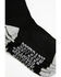 Image #2 - Boot Barn Boys' Over The Calf Socks - 3 Pack, Black, hi-res