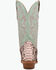 Image #5 - Dan Post Women's Exotic Python Western Boots - Snip Toe, Pink, hi-res