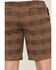 Image #4 - Brixton Men's Choice Stretch Twill Chino Shorts, Brown, hi-res