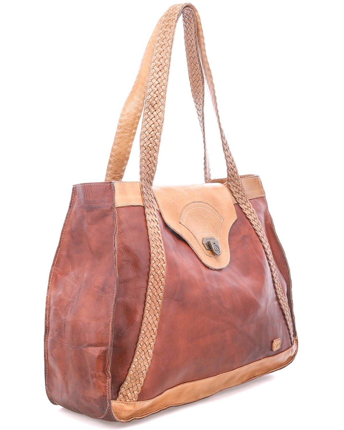 Image #2 - Bed Stu Women's Proper Shoulder Bag, Brown, hi-res