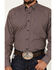Image #3 - Ariat Men's Crawford Medallion Print Long Sleeve Button-Down Western Shirt - Big, Navy, hi-res