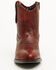 Image #5 - Shyanne Women's Sawyer Omaha Goat Western Fashion Booties - Round Toe, Red, hi-res