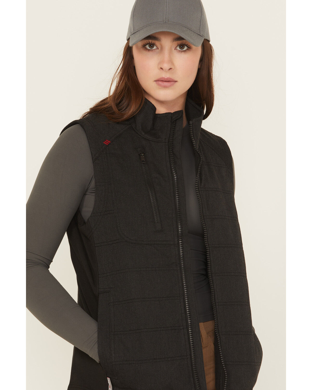 Image #2 - Ariat Women's FR Cloud 9 2.0 Insulated Vest, Black, hi-res
