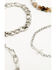 Image #3 - Shyanne Women's Cross Rhinestone and Natural Beaded Chain Bracelet Set - 4 Piece, Silver, hi-res