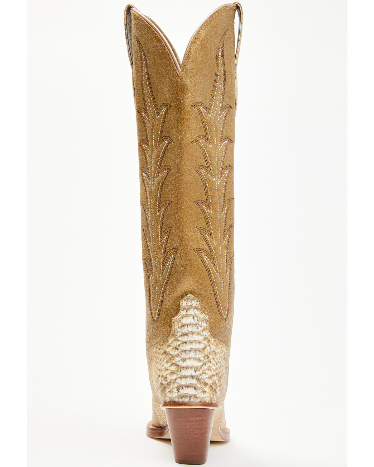 Image #5 - Wonderwest Women's Havannah Tall Western Boots - Snip Toe, Gold, hi-res
