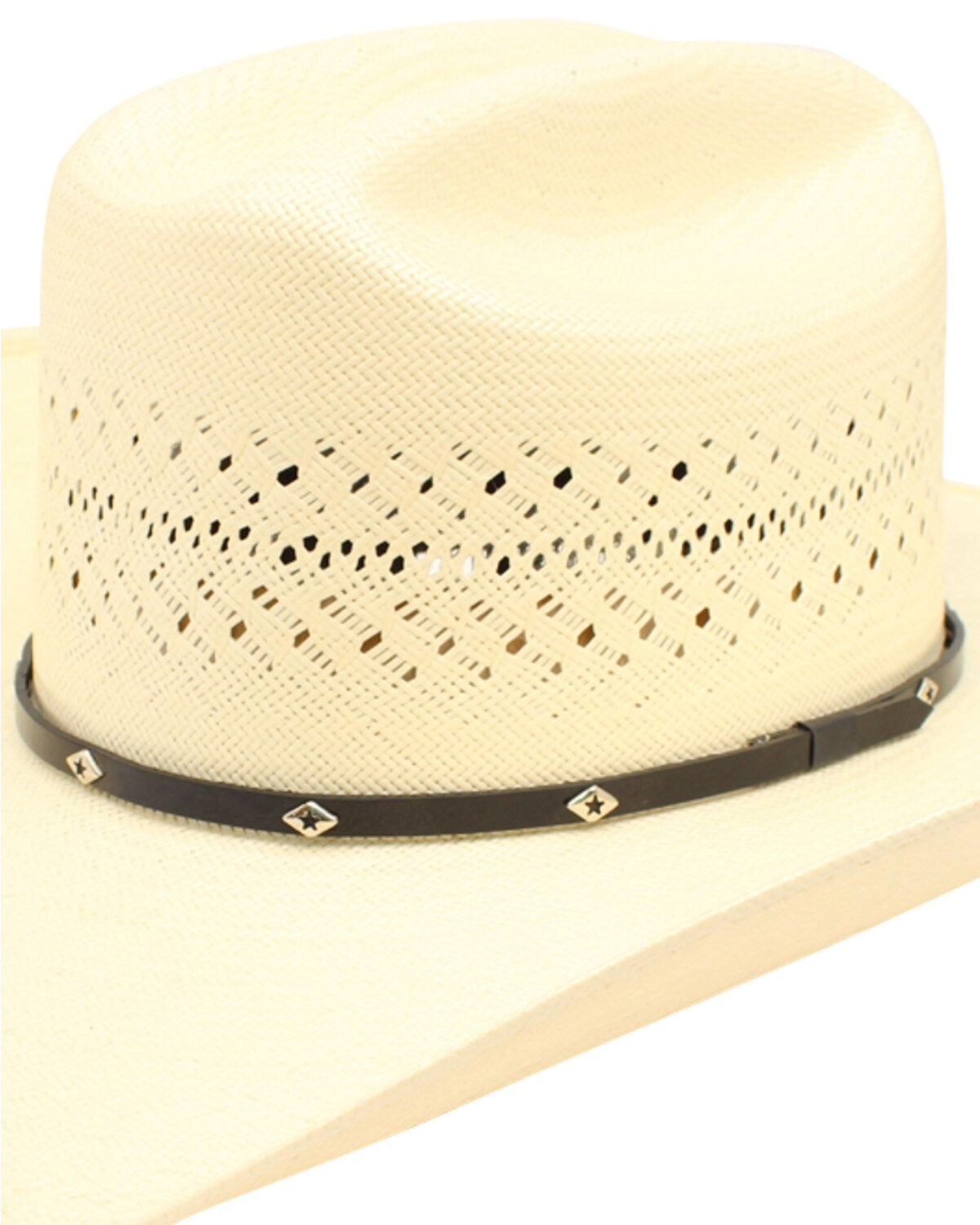 Image #1 - Ariat Double S 20X Straw Cowboy Hat, Natural, hi-res