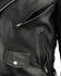 Image #5 - Milwaukee Leather Men's Classic Side Lace Concealed Carry Motorcycle Jacket - 5X, Black, hi-res