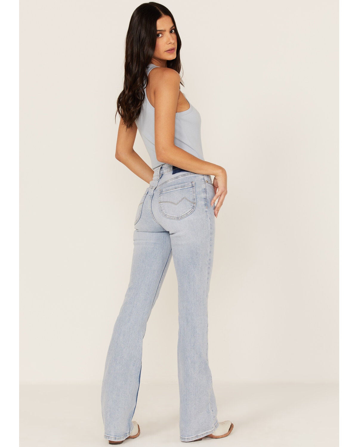 Boot Leg High Waist Jeans