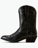 Image #2 - Ariat Women's Heritage Noir Western Boots - Round Toe, Black, hi-res