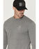 Image #3 - Troll Co Men's Twisting Wrenches Long Sleeve Graphic Work T-Shirt, Charcoal, hi-res