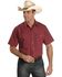 Image #1 - Ely Cattleman Men's Tone On Tone Western Shirt, , hi-res