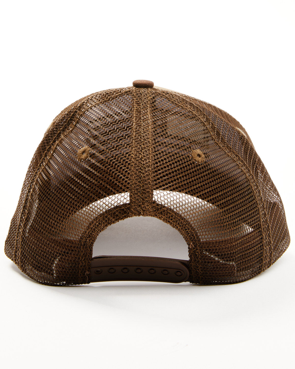 Image #3 - Hawx Men's American Flag Ball Cap, Brown, hi-res