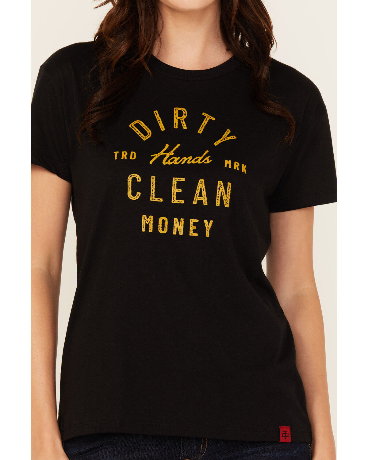 Image #3 - Troll Co Women's Juno Short Sleeve Graphic T-Shirt, Black, hi-res