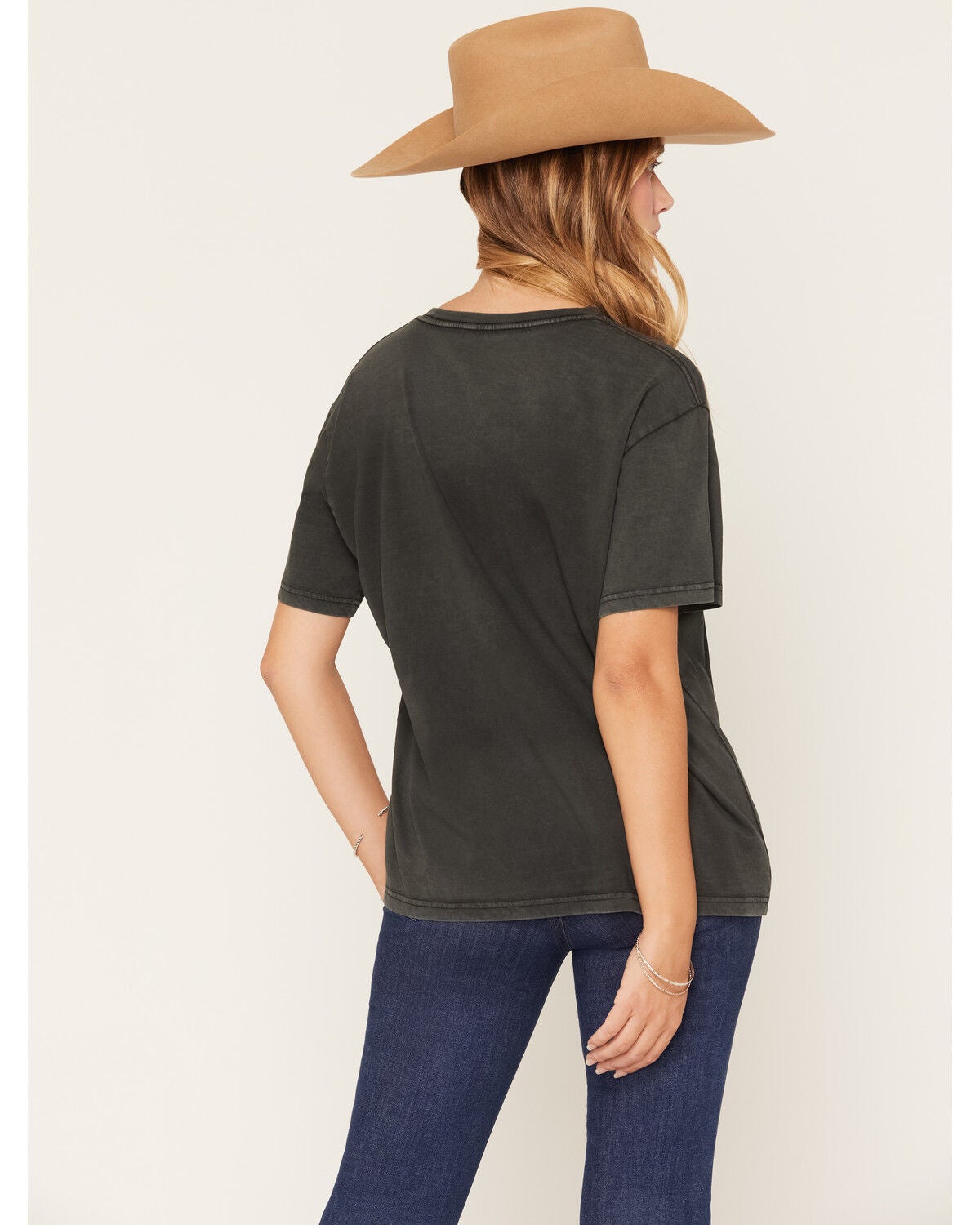 Image #4 - Wrangler Women's Horse Short Sleeve Graphic T-Shirt, Black, hi-res