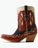 Image #2 - Ariat Women's Juanita Western Booties - Snip Toe, Red, hi-res