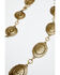 Image #2 - Idyllwind Women's Silver Spur Gold Chain Belt, Gold, hi-res