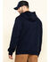 Hawx Men's FR Zip Up Fleece Work Hoodie - Tall , Navy, hi-res