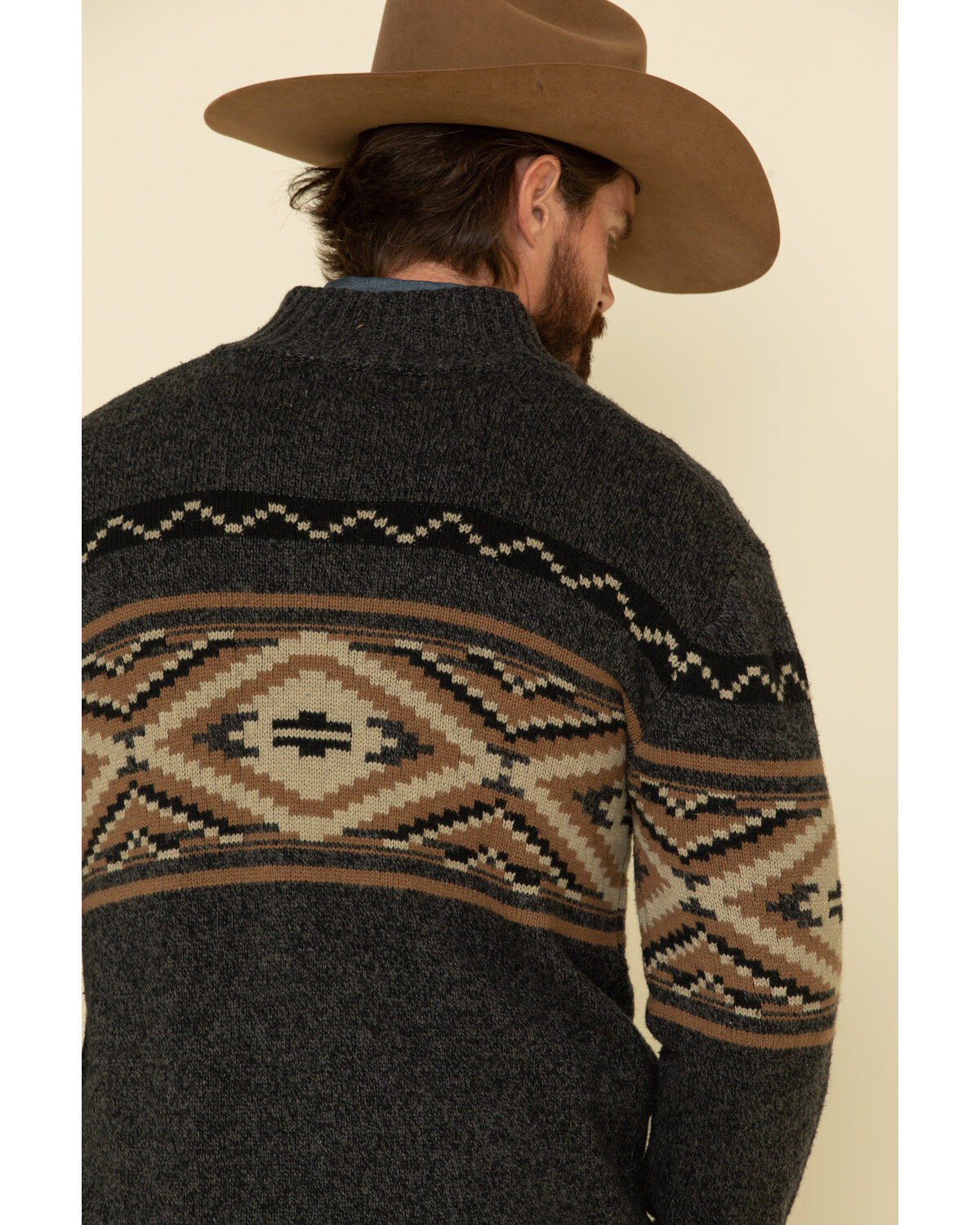 rugged cardigan