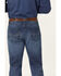 Cody James Men's Howdy Medium Dark Wash Stretch Slim Straight Jeans , Dark Medium Wash, hi-res
