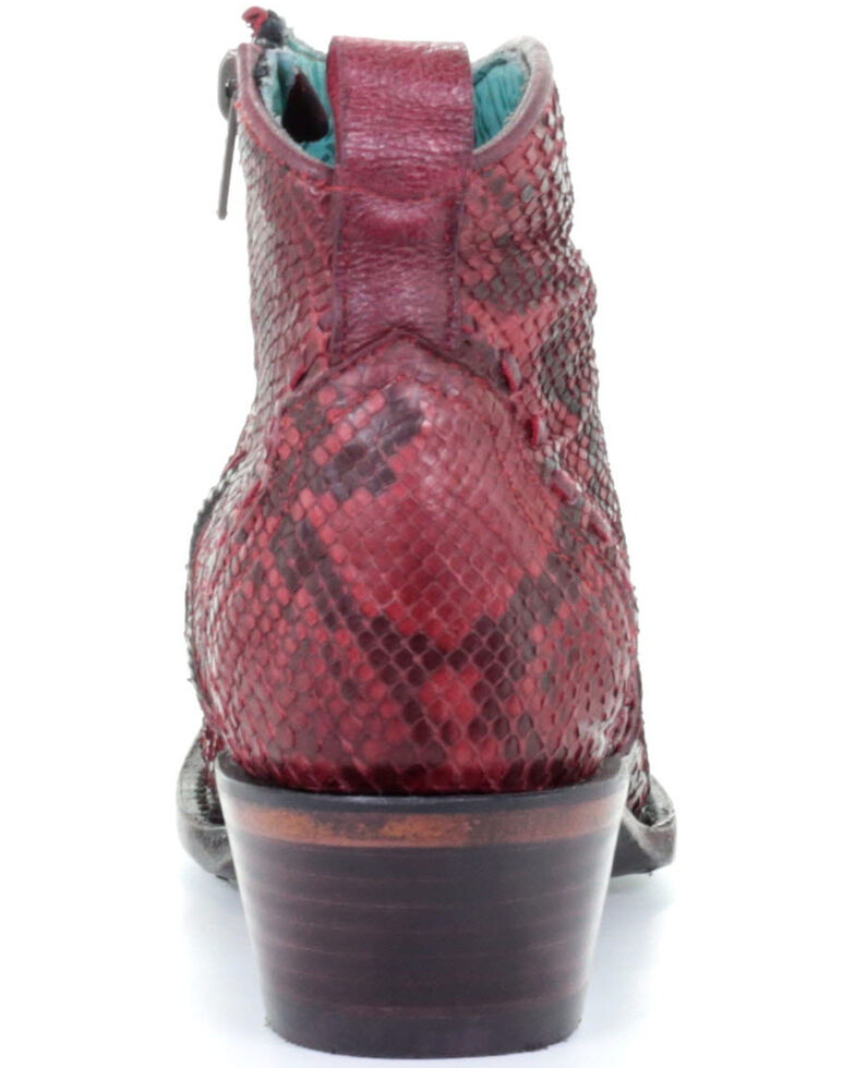 corral women's python boots