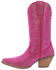 Image #3 - Dingo Women's Silver Dollar Western Boots - Pointed Toe , Fuchsia, hi-res