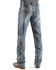 Image #1 - Cinch Men's Dooley Boot Cut Jeans, Light Stone, hi-res