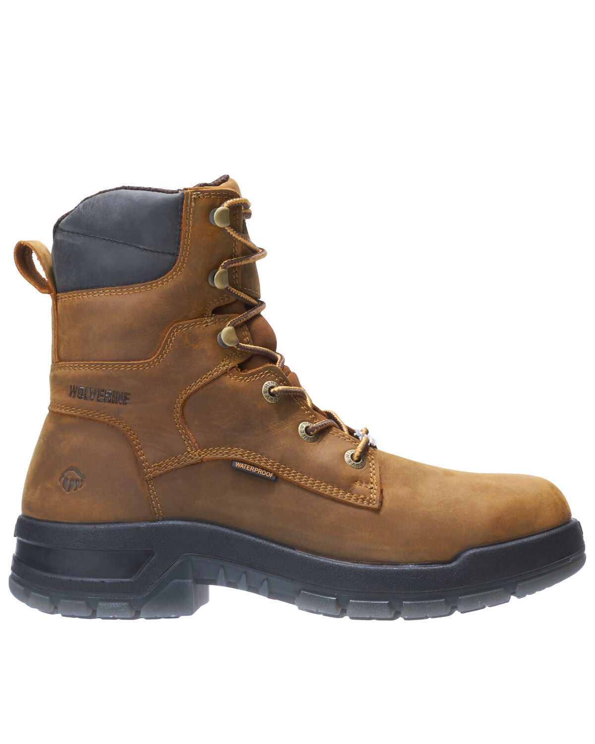Image #2 - Wolverine Men's Ramparts Work Boots - Soft Toe, Tan, hi-res