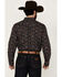 Image #4 - Cody James Men's Take Flight Paisley Print Long Sleeve Snap Western Shirt, Black, hi-res