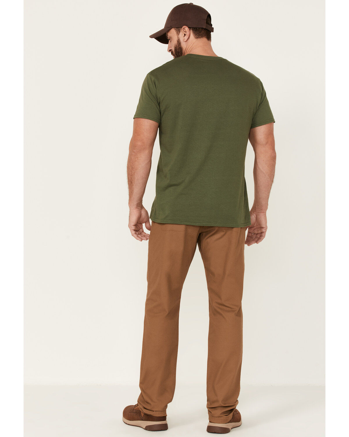 Image #3 - Howitzer Men's Recon Tactical Stretch Straight Leg Pants, Brown, hi-res