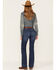 Image #1 - Wrangler Women's Dark Wash Mid Rise Willow Claire Ultimate Riding Trouser Jeans, Blue, hi-res