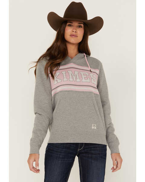 Kimes Ranch Women's North Star Sweatshirt Hoodie, Light Grey, hi-res