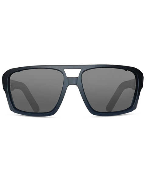 Image #2 - Hobie Men's El Matador Black & Gray Satin Frame Polarized Sunglasses , Black, hi-res