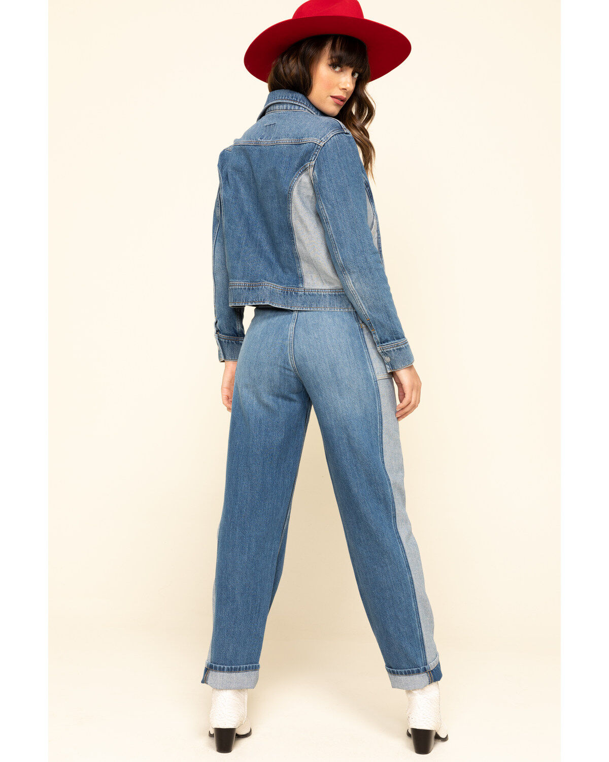 Image #5 - Lee Women's High Rise Seamed Relaxed Stovepipe Jeans, , hi-res