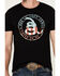 Image #3 - Cody James Men's Snake Circle Short Sleeve Graphic T-Shirt, Black, hi-res