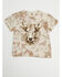 Image #1 - Shyanne Toddler Girls' Hazel Short Sleeve Graphic Tee, Cream, hi-res