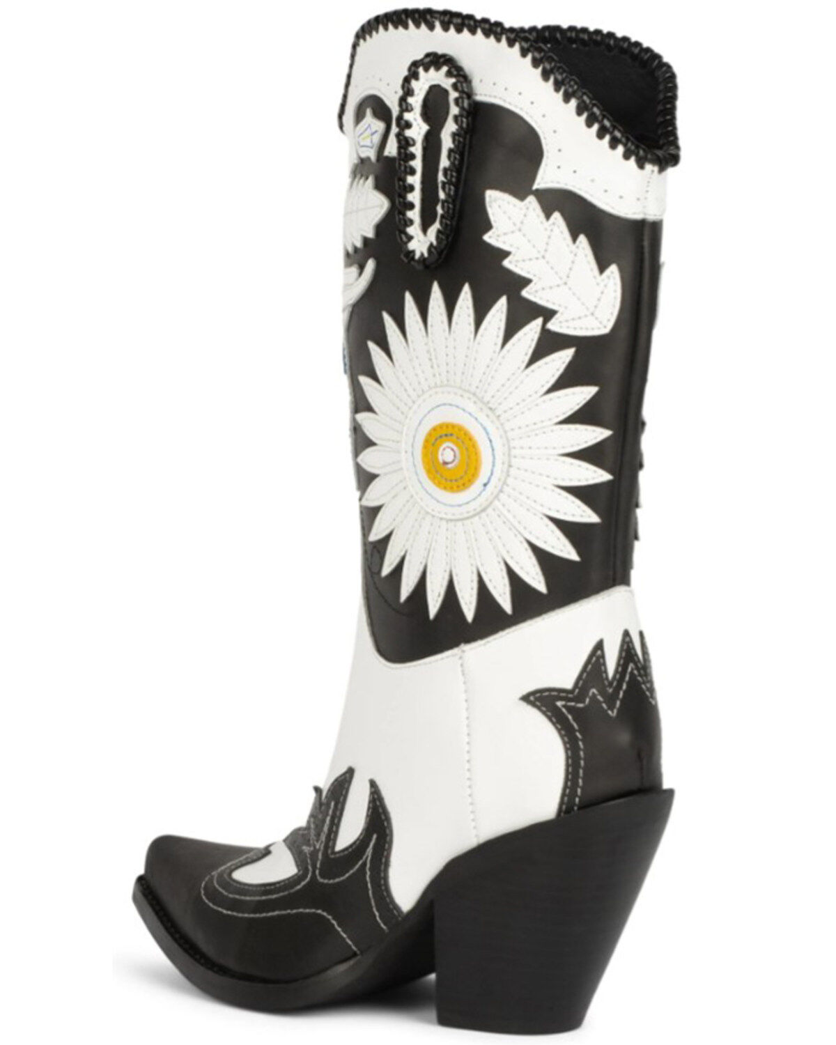 Image #4 - Jeffrey Campbell Women's Texarkana Longhorn Star Inlay Western Boots - Snip Toe , , hi-res