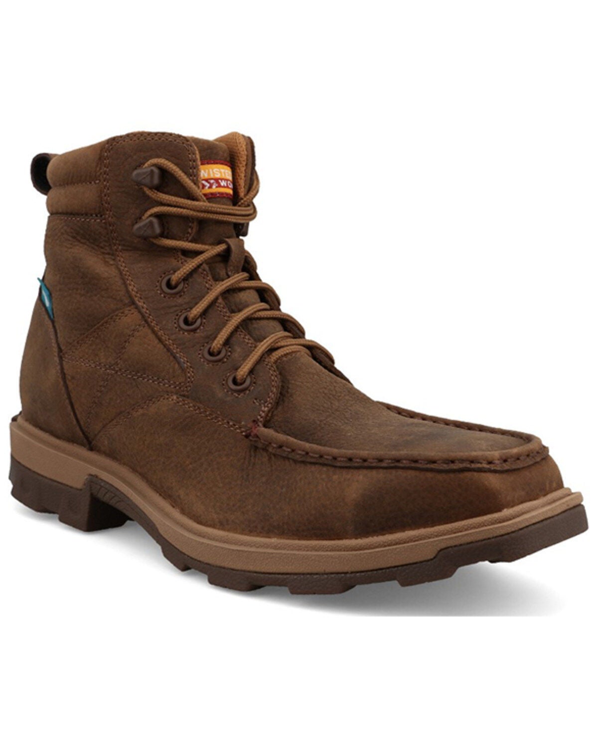 Twisted X Men's 6" UltraLite X&trade; Work Boots - Nano Toe, Brown, hi-res