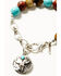 Image #2 - Shyanne Women's Americana Longhorn Medallion Bracelet, Silver, hi-res