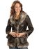 Image #1 - Scully Women's Faux Fur Shearling Jacket, Dark Brown, hi-res