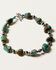 Paige Wallace Women's Beaded Chunky Short Necklace, Turquoise, hi-res