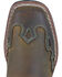 Image #2 - Smoky Mountain Girls' Eldorado Western Boots - Square Toe, Brown, hi-res