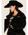 Image #3 - Revel Women's Sherpa Trim Moto Jacket, Black, hi-res