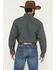 Image #4 - Rough Stock by Panhandle Men's Geo Print Long Sleeve Button-Down Stretch Western Shirt, Black, hi-res